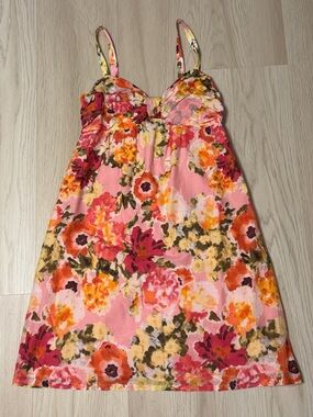 Tommy Bahama Augustus Garden pink floral sundress